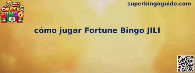 Imagen ilustrativa para aprender cómo jugar Fortune Bingo JILI y conocer su dinámica de bingo electrónico