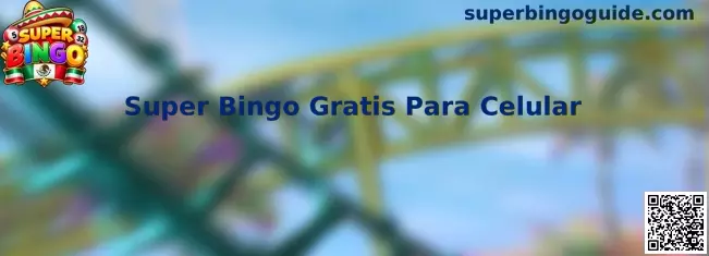 Super Bingo Gratis Para Celular en una pantalla de smartphone