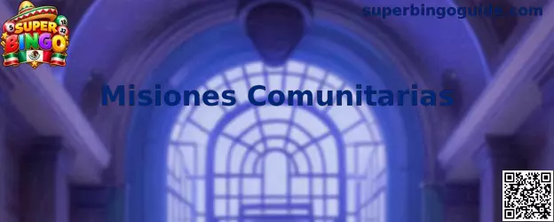 Imagen ilustrativa de las Misiones Comunitarias de Super Bingo y la participación en desafíos colectivos