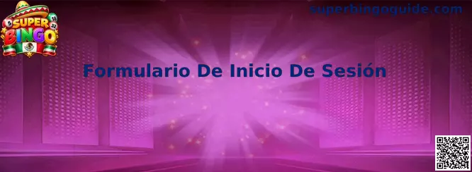 Formulario De Inicio De Sesión Super Bingo